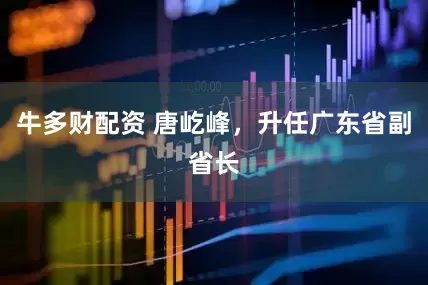 牛多财配资 唐屹峰，升任广东省副省长